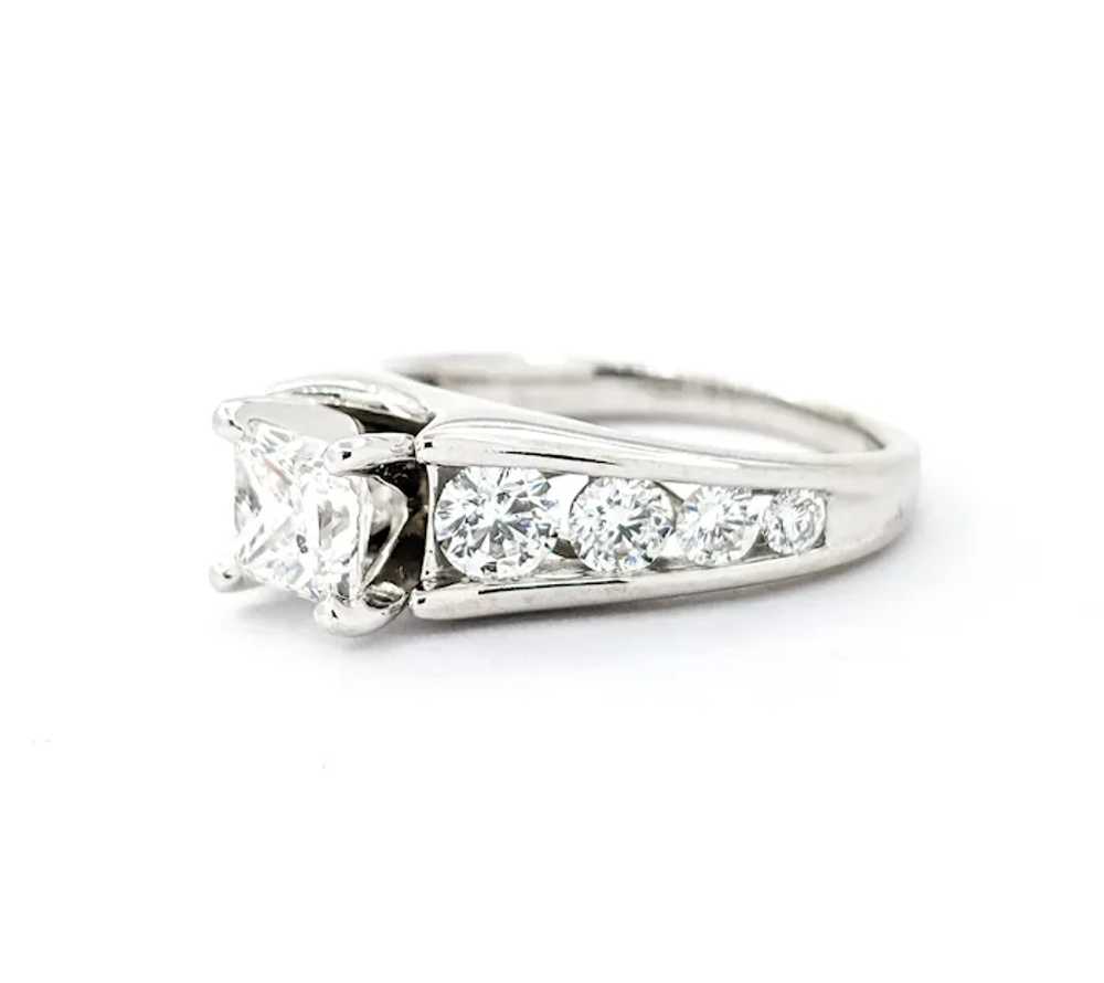 2.00ctw Diamond Engagement Ring In White Gold - image 7