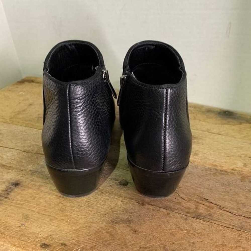 Sam Edelman black pebbled boots leather shirt ank… - image 6