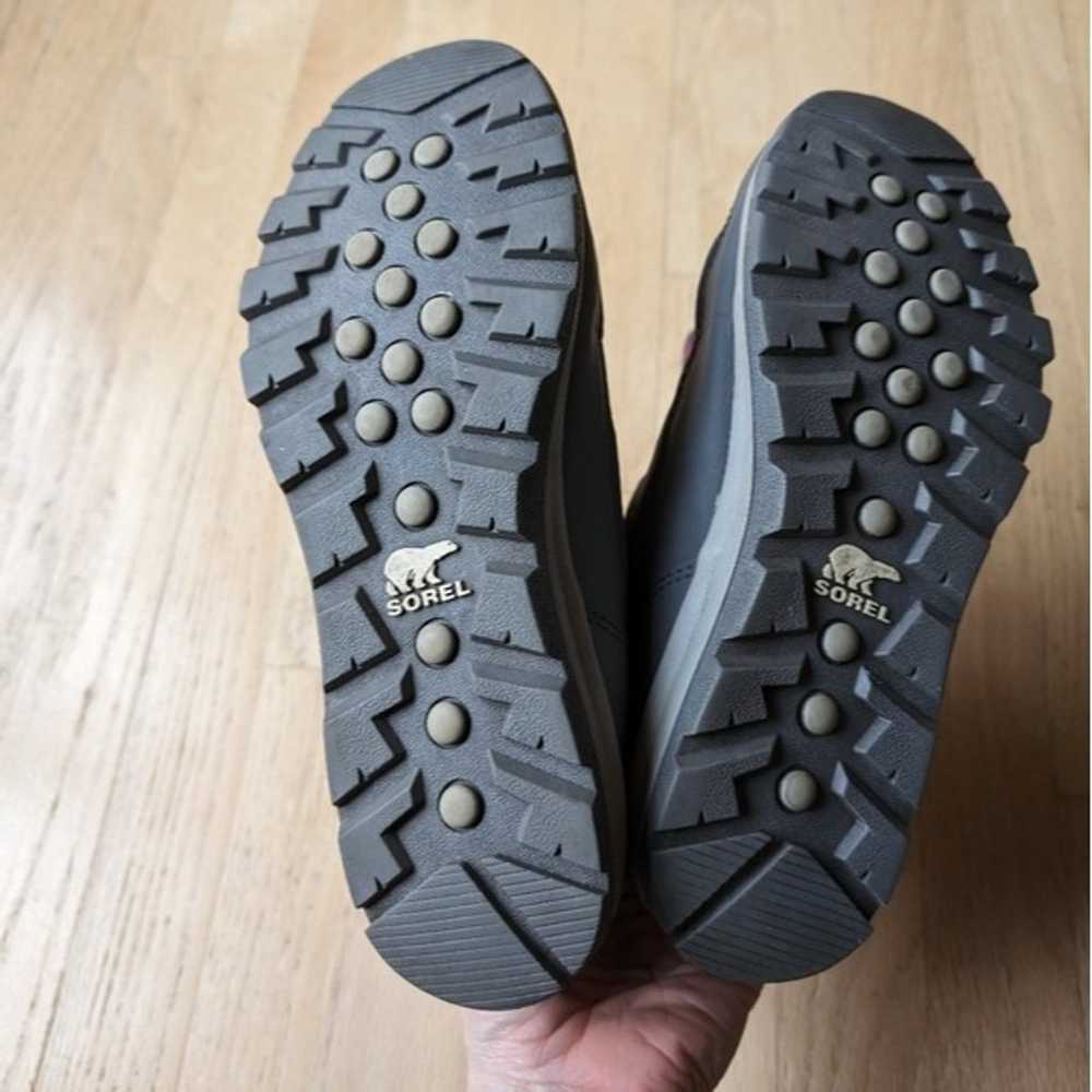 Sorel Gray Short Waterproof Boots size 8 - image 3