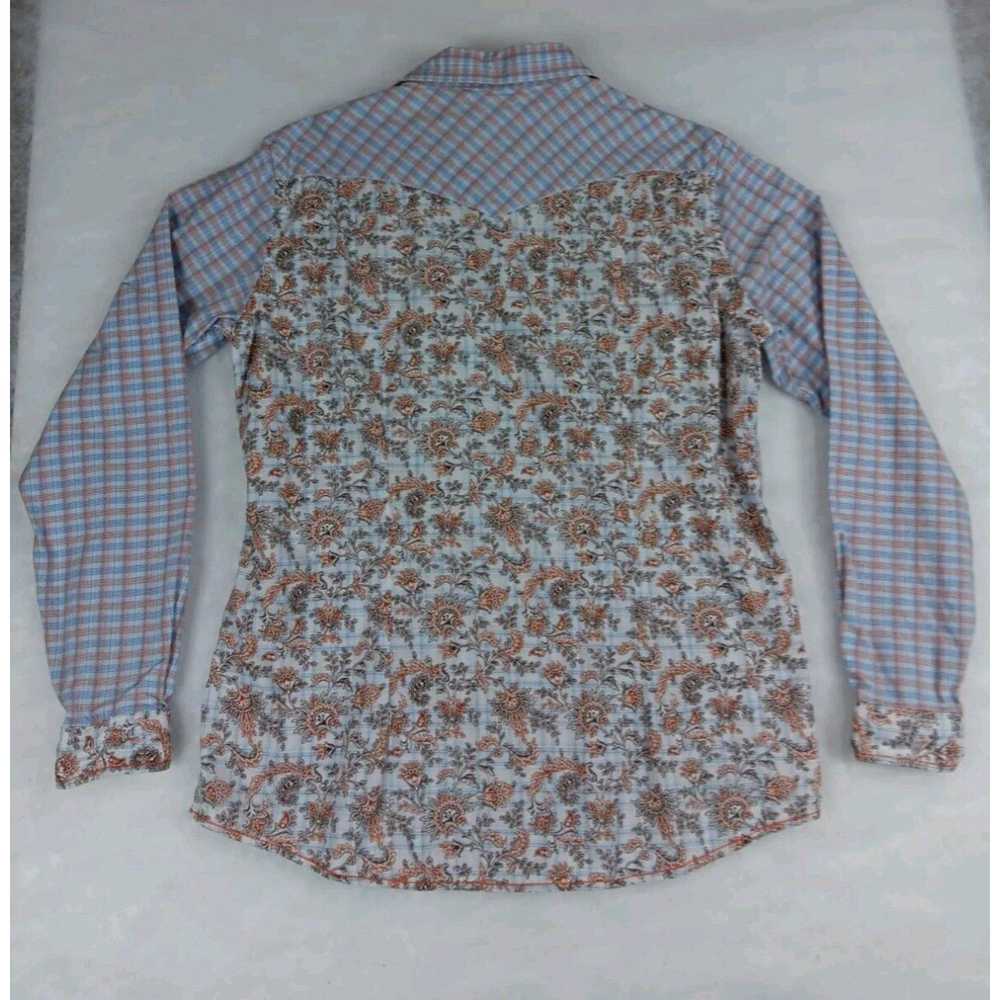 Vintage Panhandle Western Shirt Large Cotton Snap… - image 2