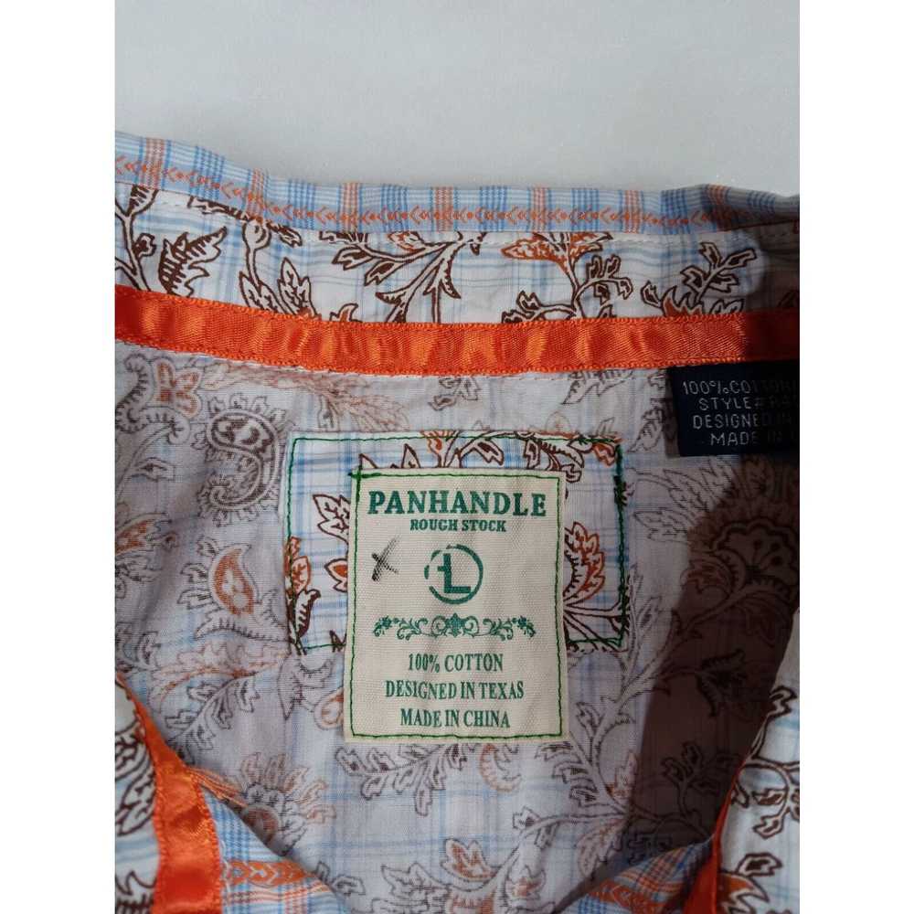 Vintage Panhandle Western Shirt Large Cotton Snap… - image 3