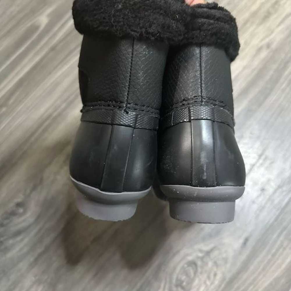 Women’s Sperry black winter boots size 5 - image 2