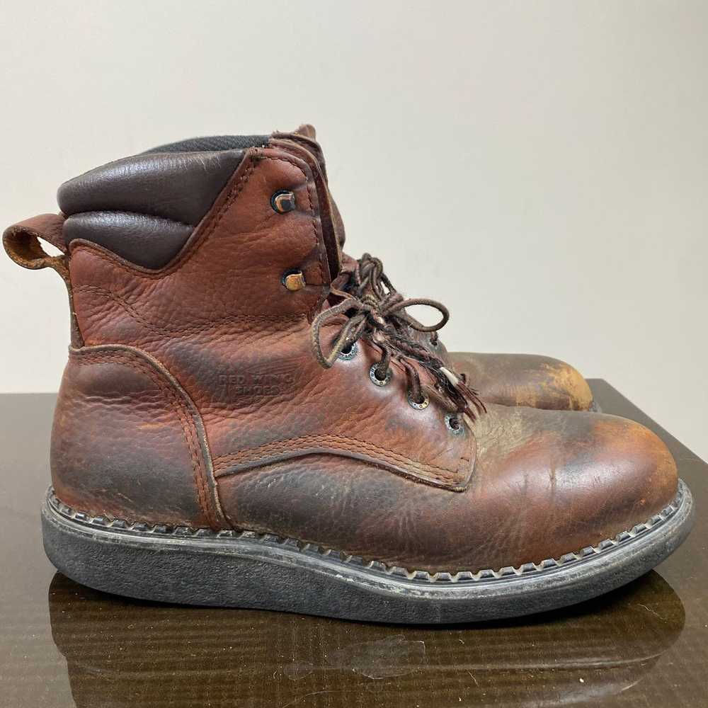 Red Wing Red Wing 466 EH Leather Work Boots Men's… - image 5