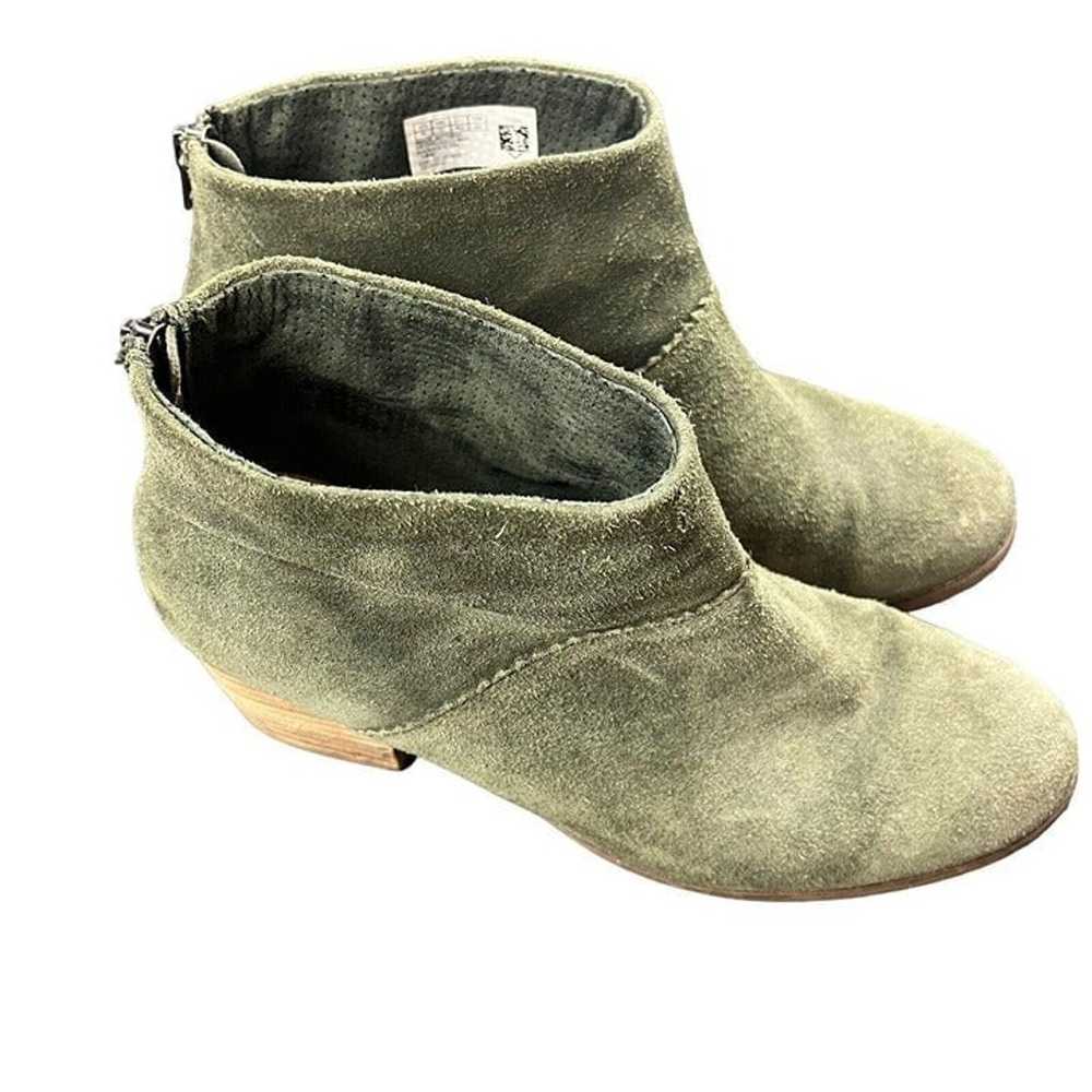 Toms Boots Womens 7.5 Leila Back Zip Up Ankle Boo… - image 5