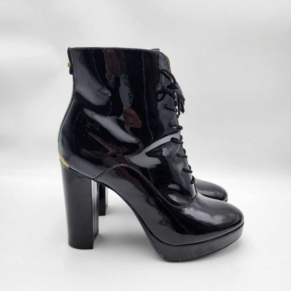 Calvin Klein Melinda Patent Leather Ankle Lace Up… - image 1