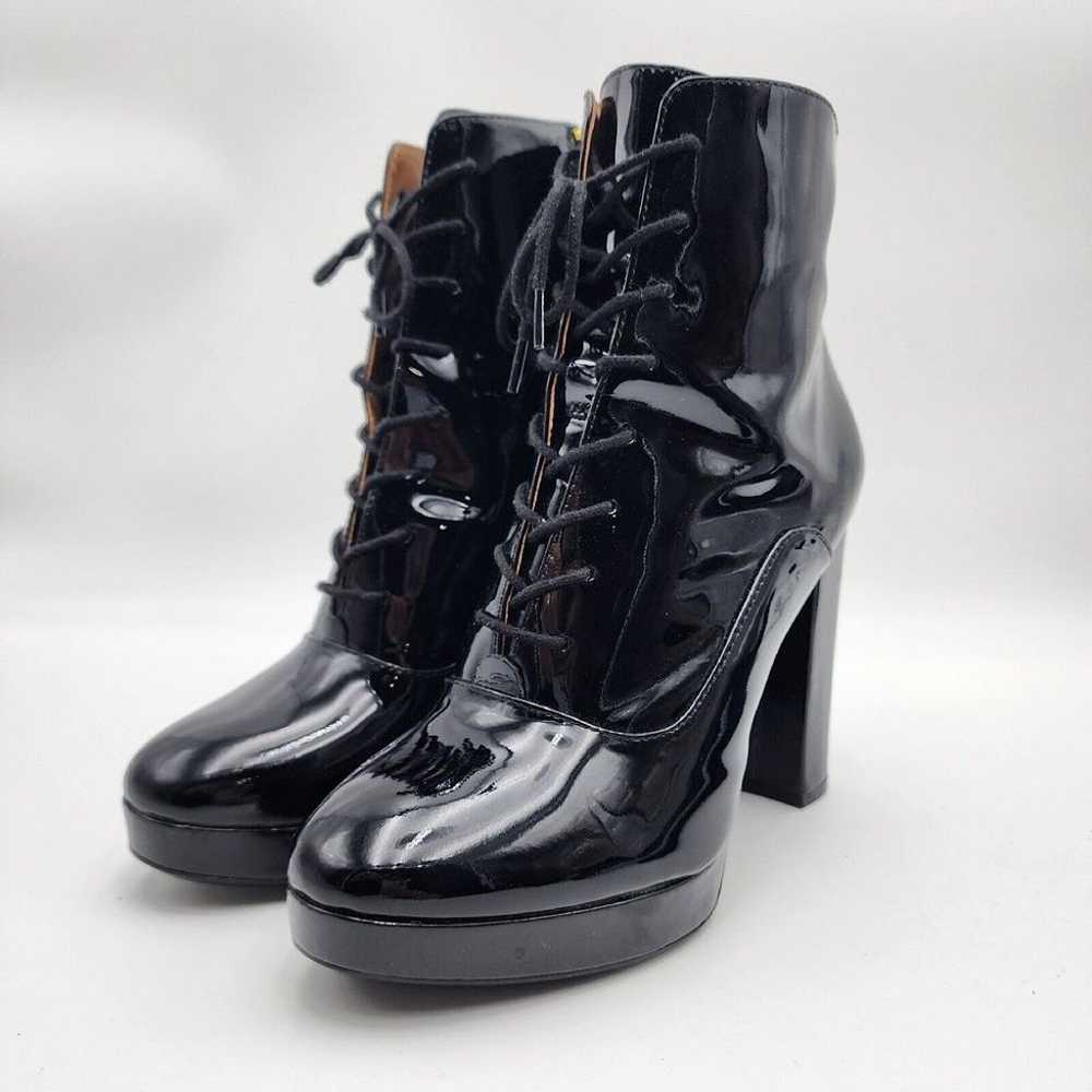 Calvin Klein Melinda Patent Leather Ankle Lace Up… - image 3