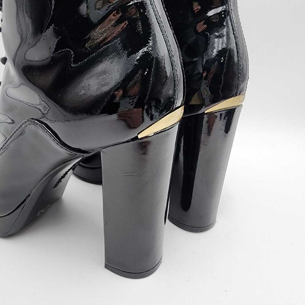 Calvin Klein Melinda Patent Leather Ankle Lace Up… - image 9