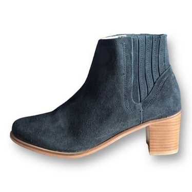 Matt Bernson Boots Black Suede Leather Ankle Boot… - image 1