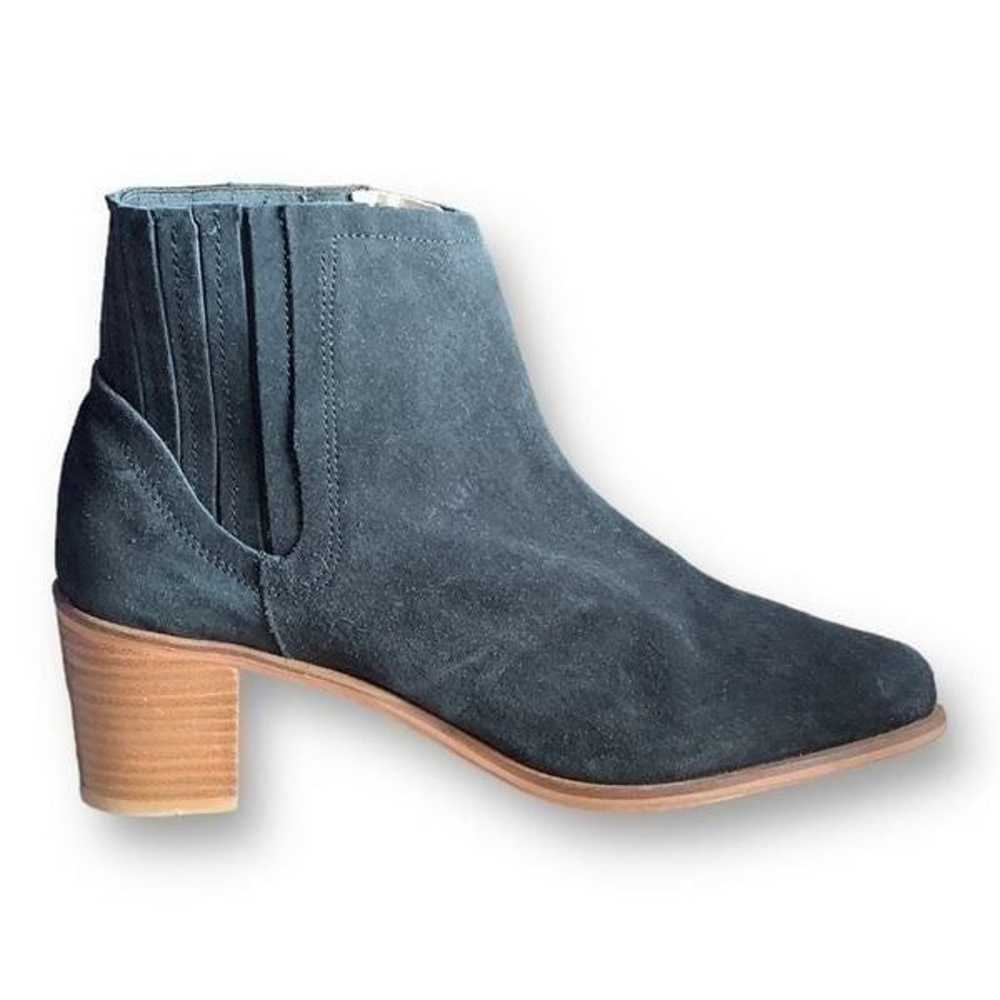 Matt Bernson Boots Black Suede Leather Ankle Boot… - image 4
