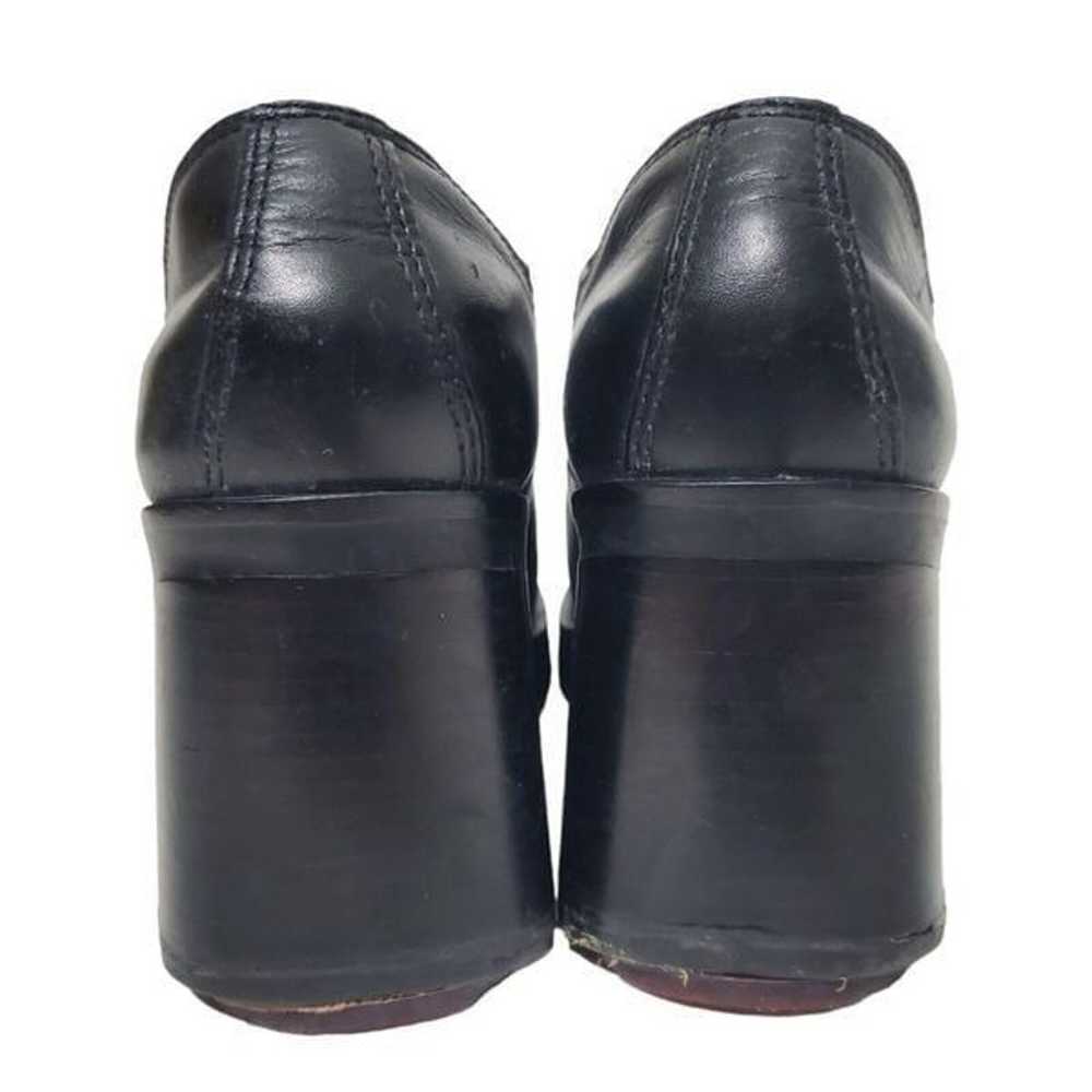 Y2K Chunky Square Toe  Mary Jane Platform Shoes S… - image 11