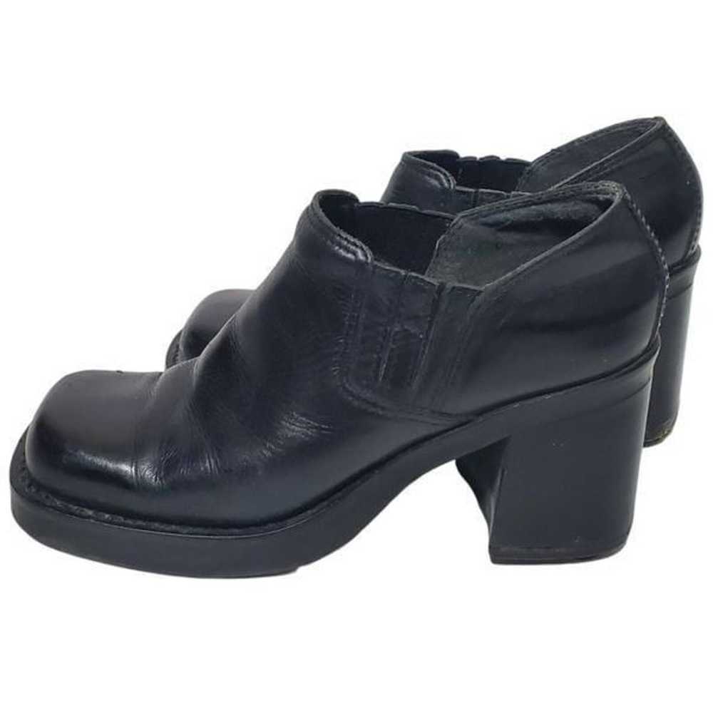 Y2K Chunky Square Toe  Mary Jane Platform Shoes S… - image 2