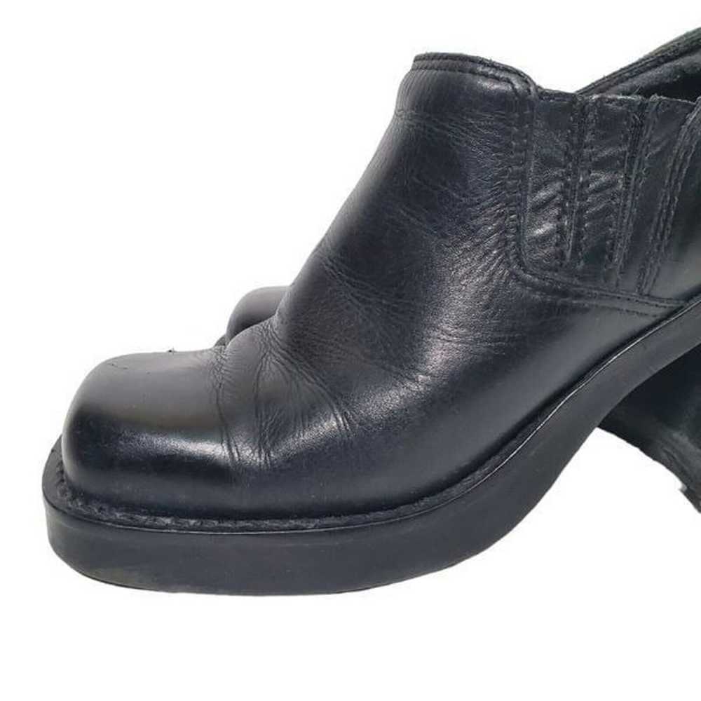 Y2K Chunky Square Toe  Mary Jane Platform Shoes S… - image 4