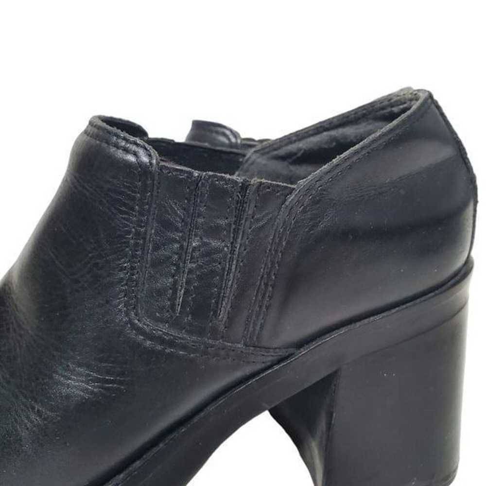 Y2K Chunky Square Toe  Mary Jane Platform Shoes S… - image 5