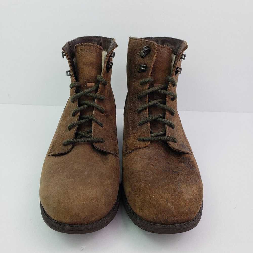 UGG Denhali Womens Size 9.5 Brown Leather Lace Up… - image 4