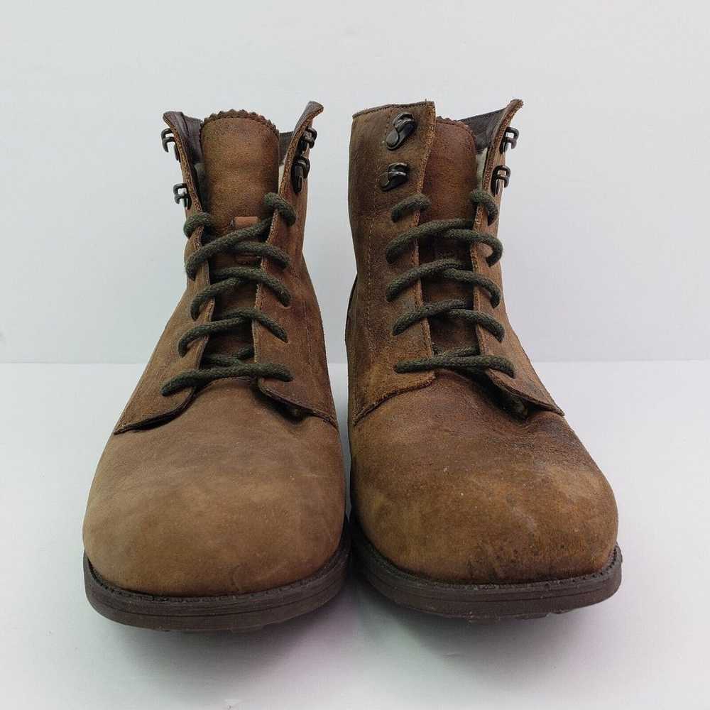 UGG Denhali Womens Size 9.5 Brown Leather Lace Up… - image 5