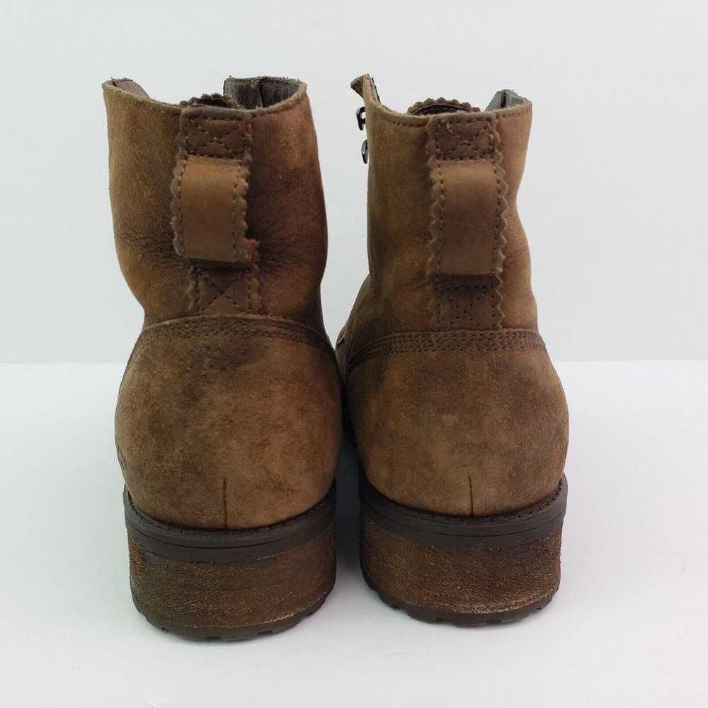 UGG Denhali Womens Size 9.5 Brown Leather Lace Up… - image 6