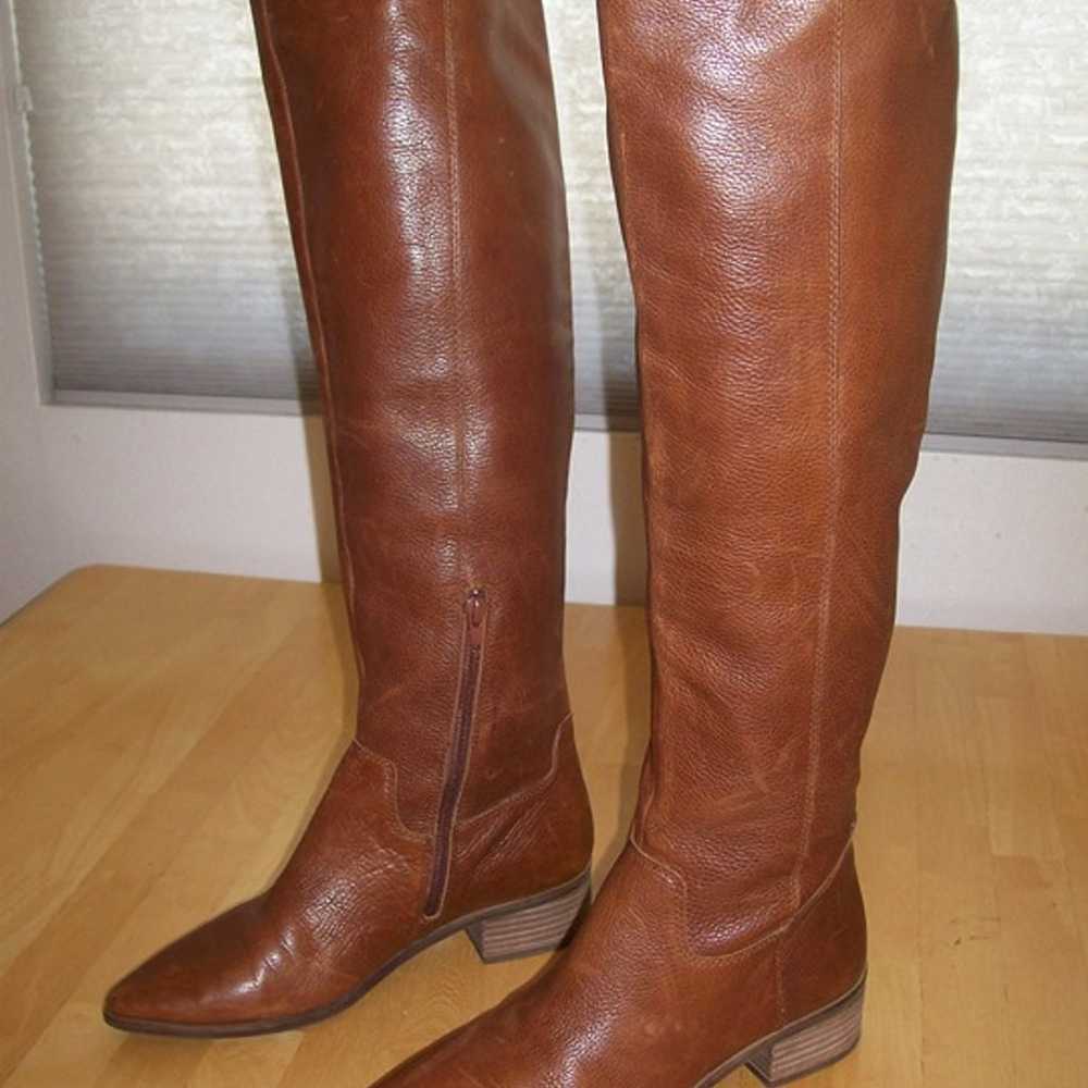 Lucky Brand *Kitrie* OTK Over the Knee Brown Leat… - image 2