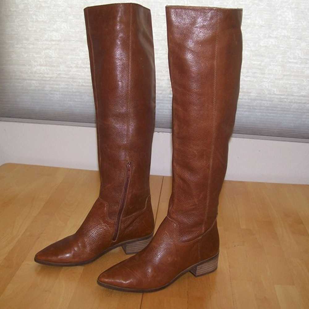 Lucky Brand *Kitrie* OTK Over the Knee Brown Leat… - image 6