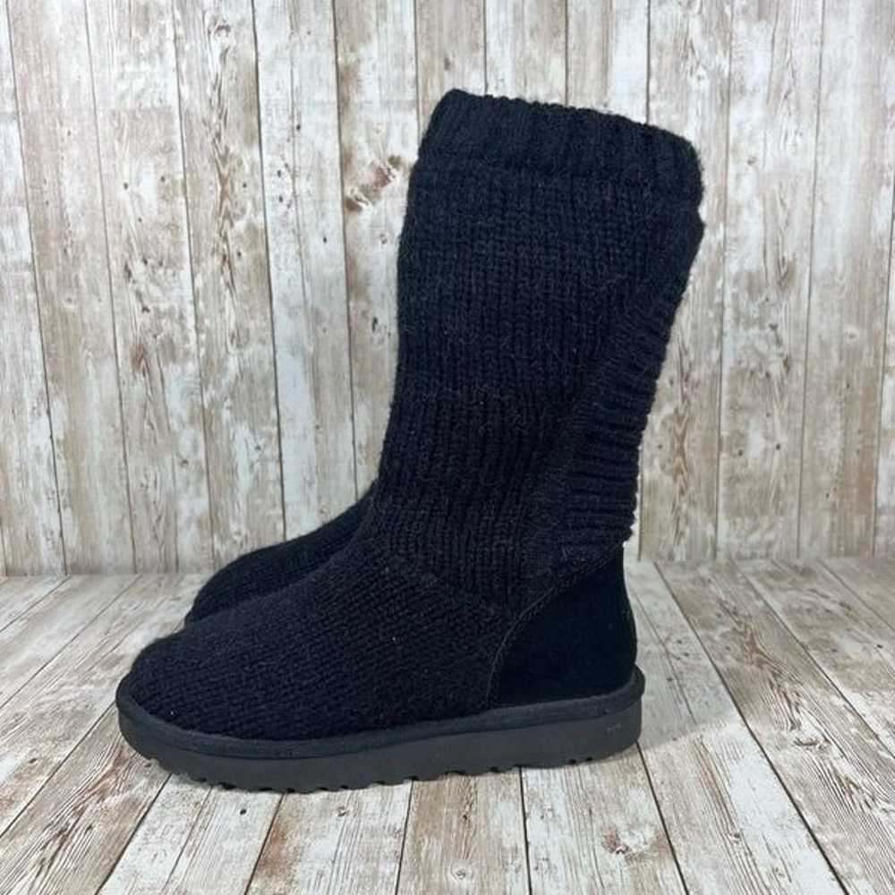 Ugg Capra booties knitted Womens 7 - image 2