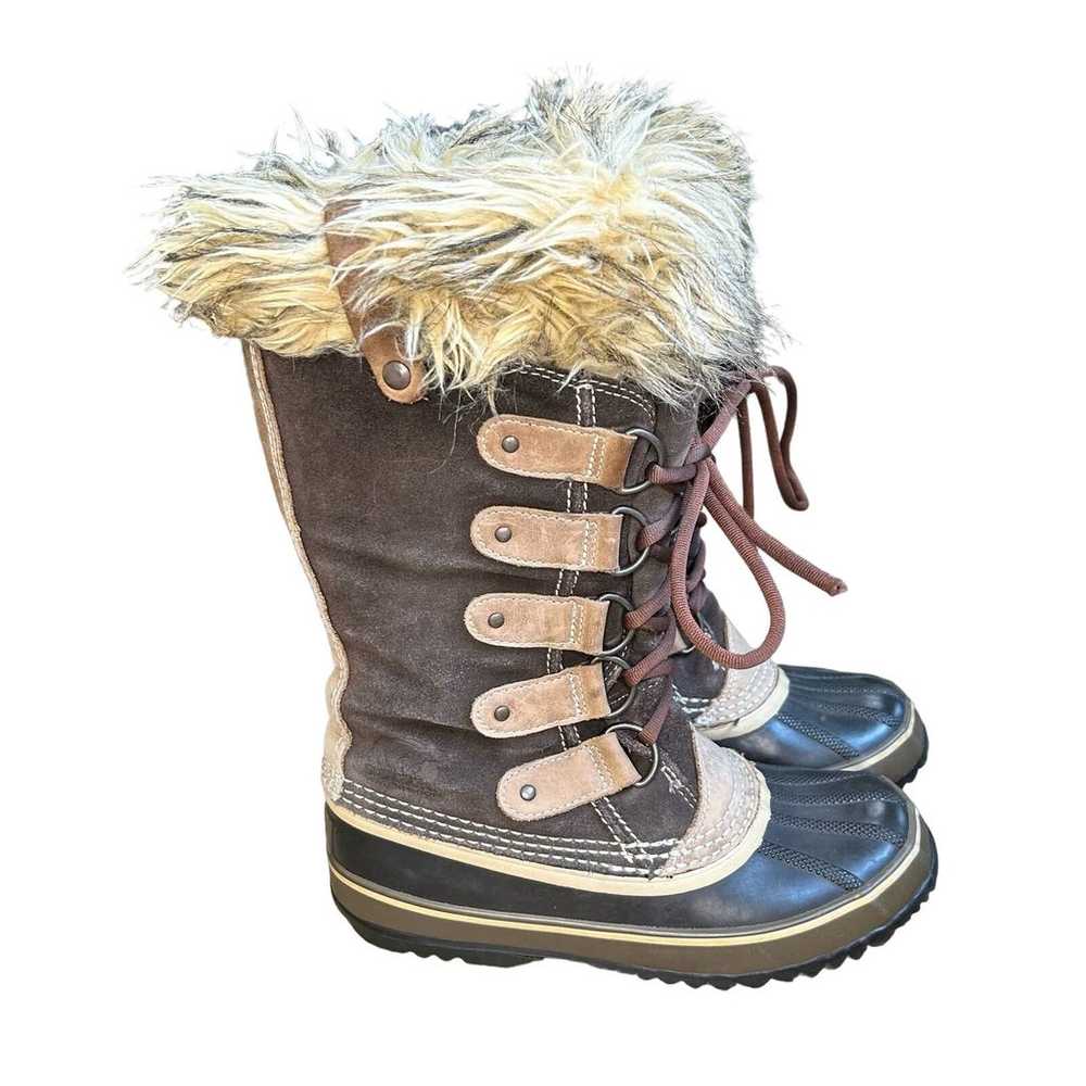 Sorel Joan of Arctic Boots Winter Snow Faux Fur L… - image 1