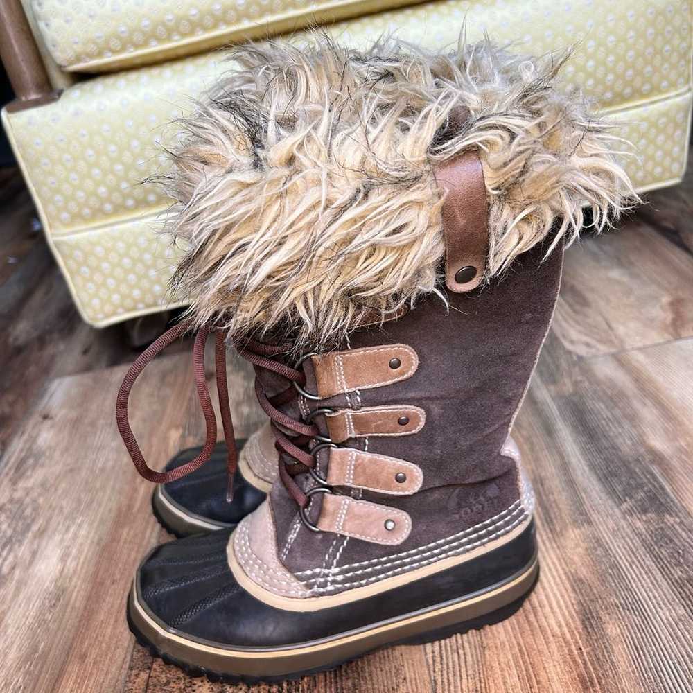 Sorel Joan of Arctic Boots Winter Snow Faux Fur L… - image 3