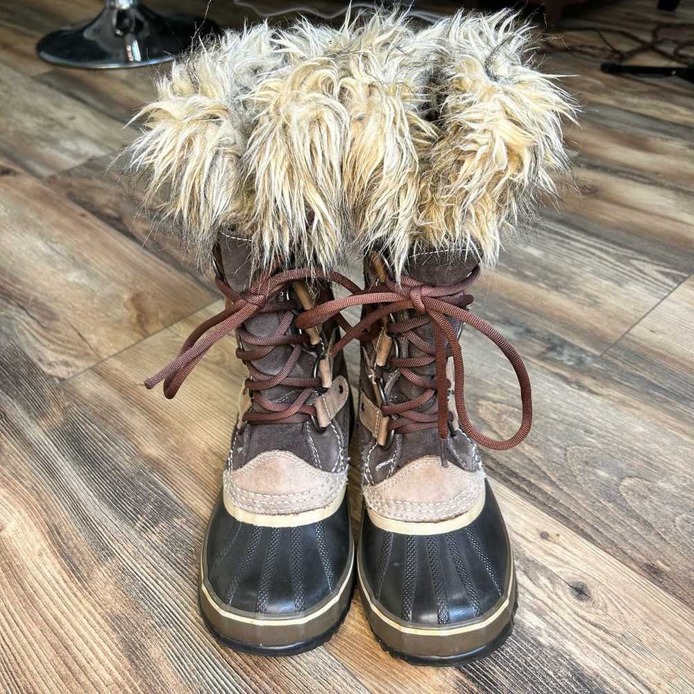 Sorel Joan of Arctic Boots Winter Snow Faux Fur L… - image 4