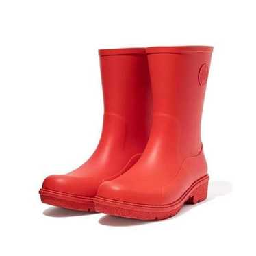 FitFlop Wonderwelly Short Rubber Rain Boot Womens… - image 1