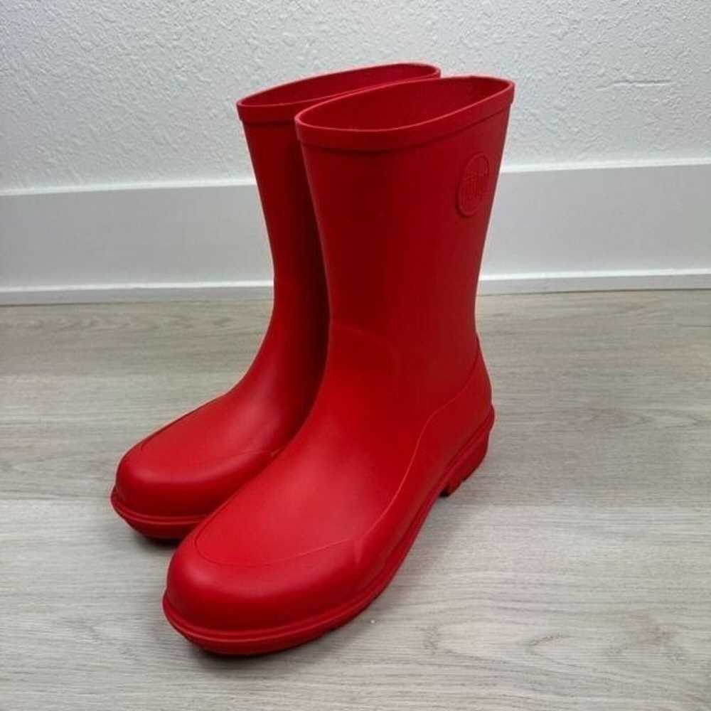 FitFlop Wonderwelly Short Rubber Rain Boot Womens… - image 2