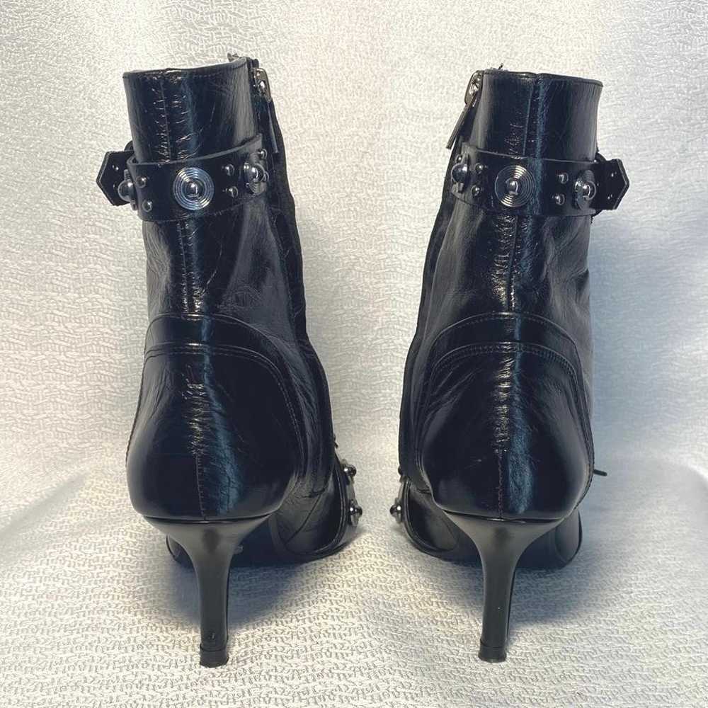* Zara Black Pointed Toe Boots women sz 6 US 36 EU - image 4