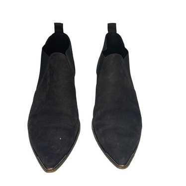 Acne Studios Womens Silo Chelsea Boots Black Sued… - image 1