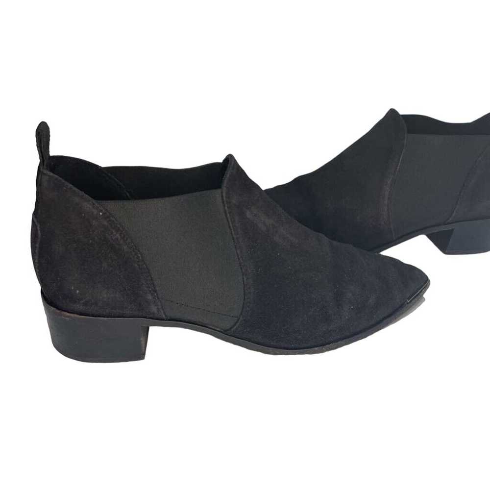 Acne Studios Womens Silo Chelsea Boots Black Sued… - image 2