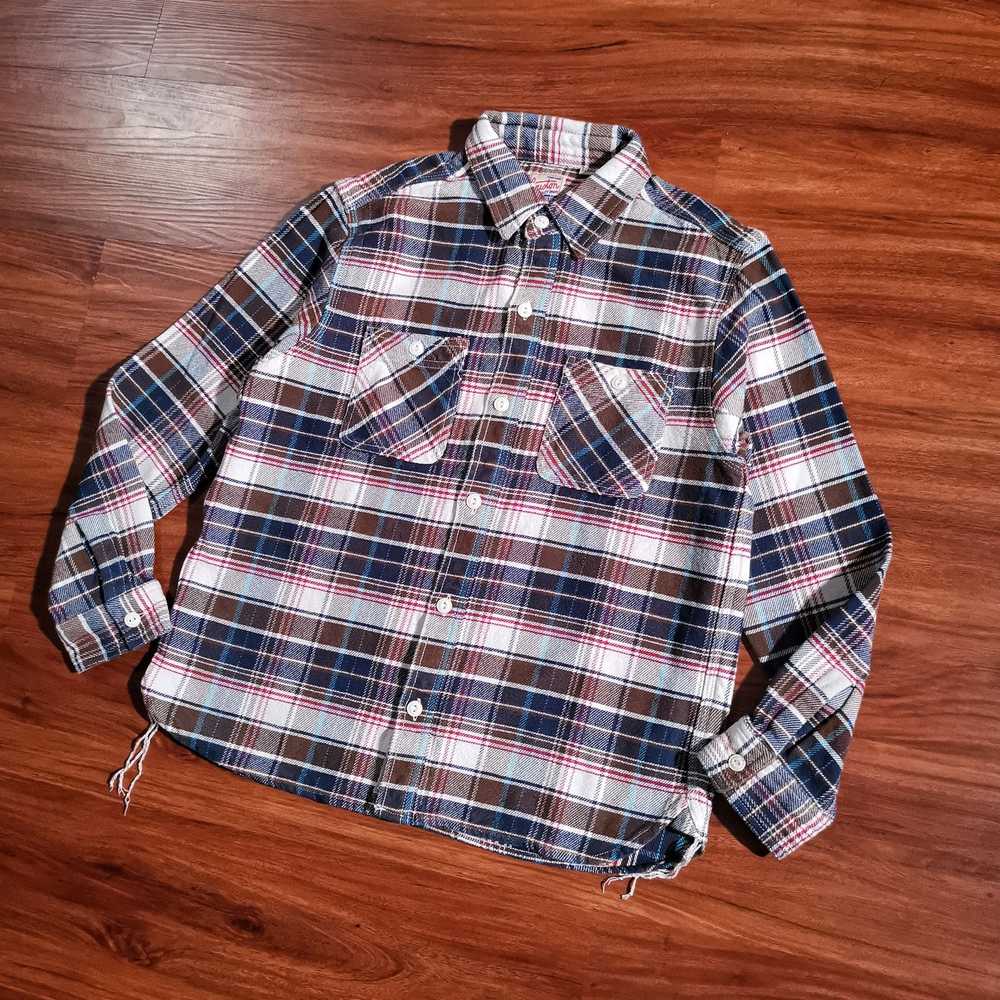 Flannel Houston Vintage Ultra Heavy Flannel Shirt… - image 7