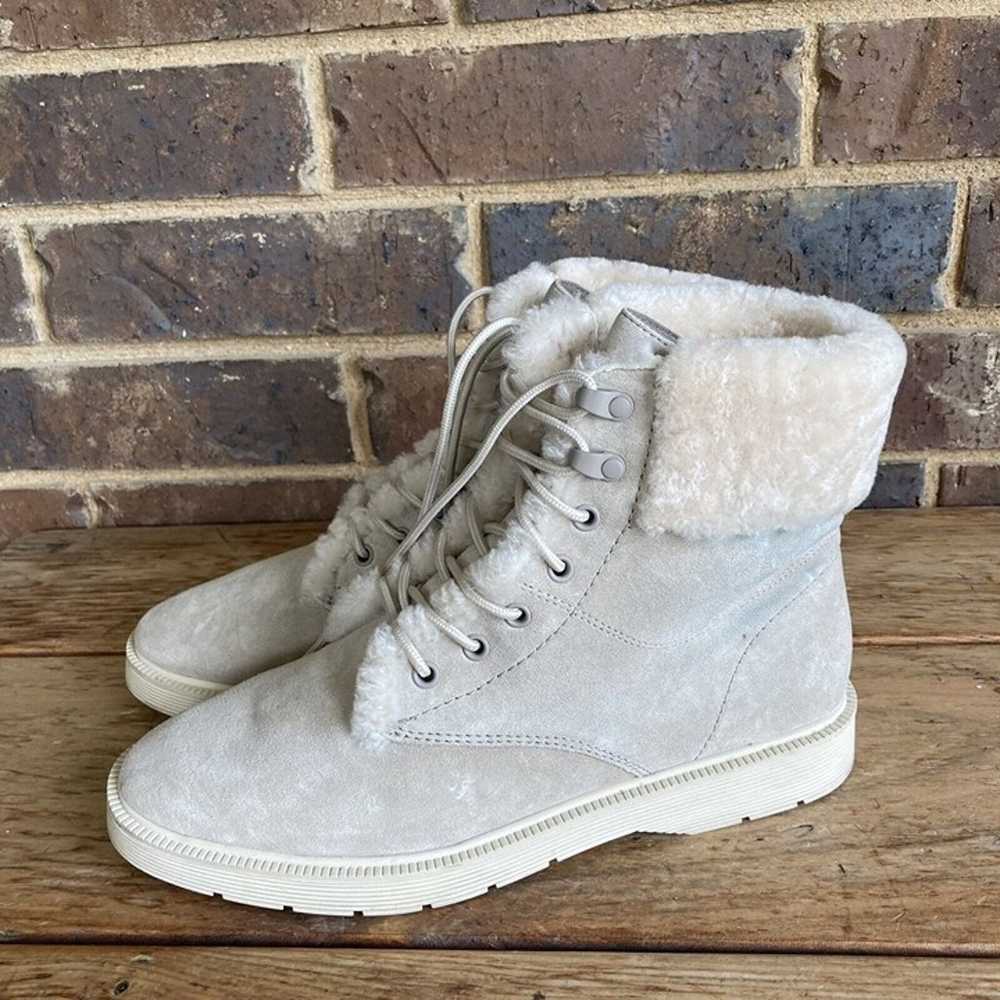 VINCE sz 8.5 Boots Hayes 2 Water Repellent Suede … - image 3