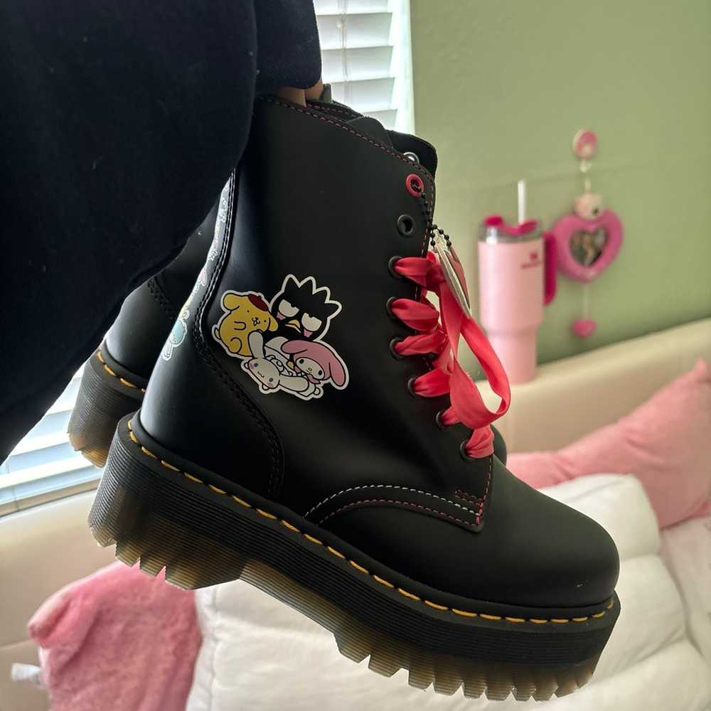 hello kitty doc martens boots - image 1