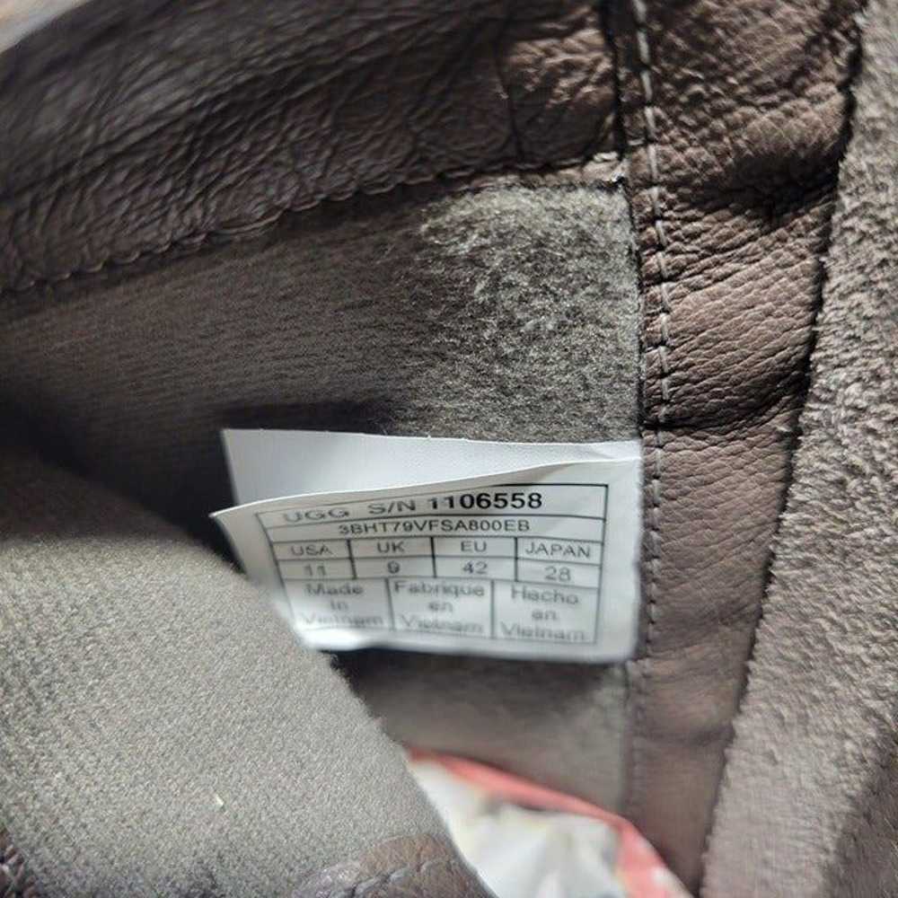 Ugg Potrero Women's Size 11 Gray Suede Wedge Side… - image 7