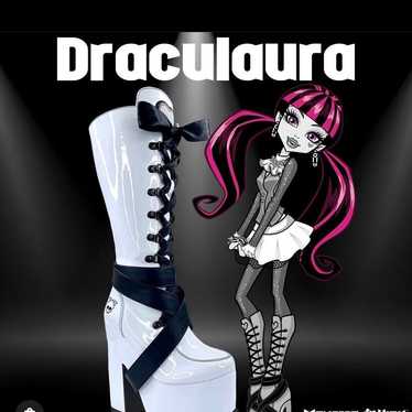 YRU Monster High Draculaura shoes - image 1