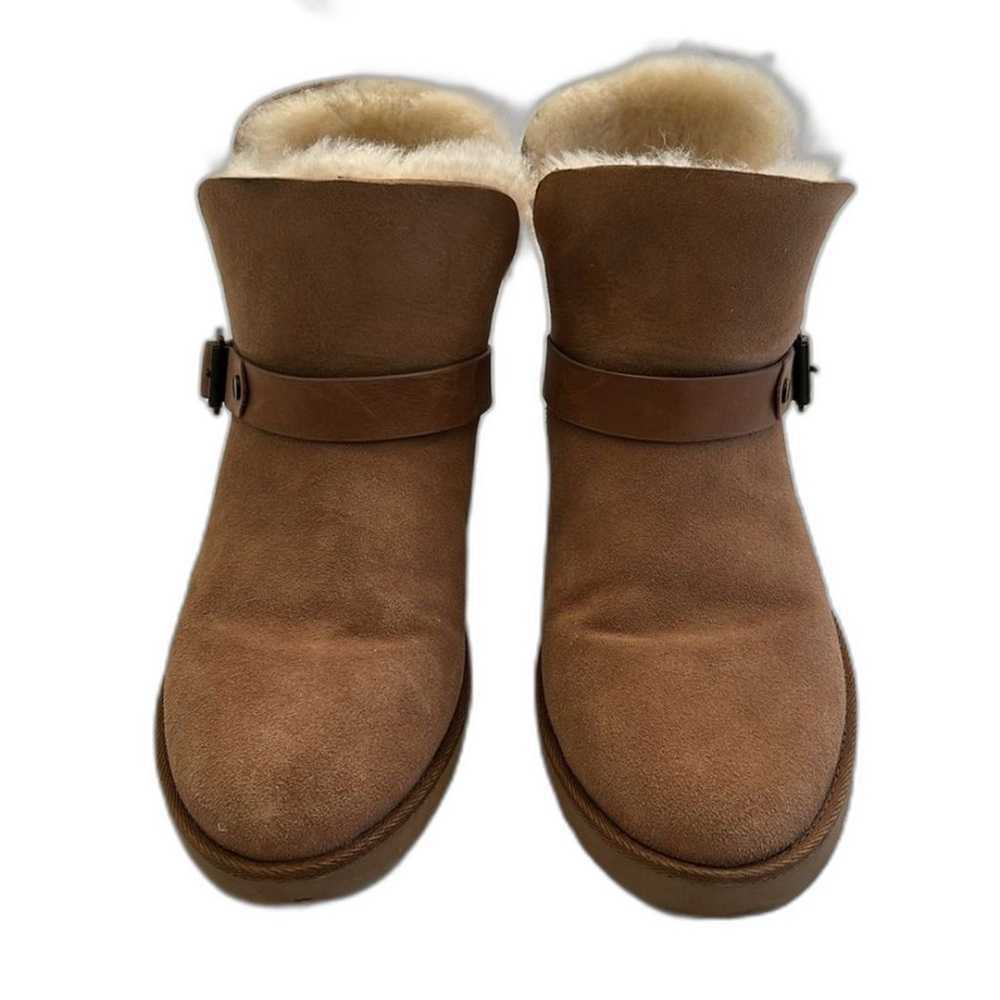 Ugg Aubrielle chestnut winter Boots size 8 - image 5
