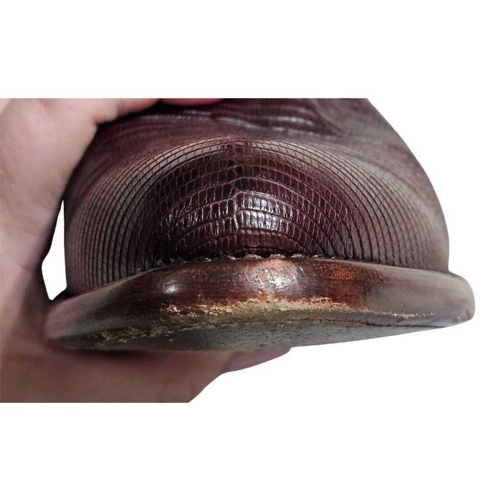 Tecovas The Casey Bourbon Lizard Leather Western … - image 7