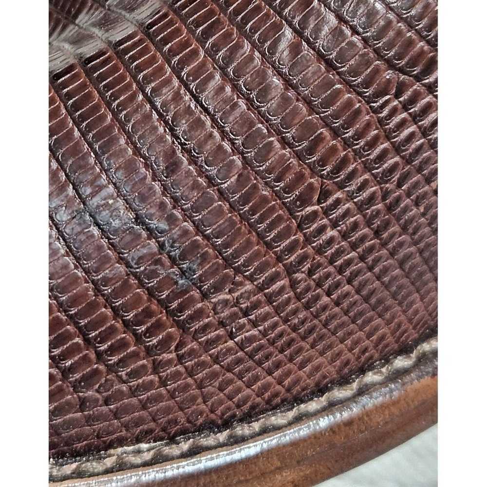 Tecovas The Casey Bourbon Lizard Leather Western … - image 8