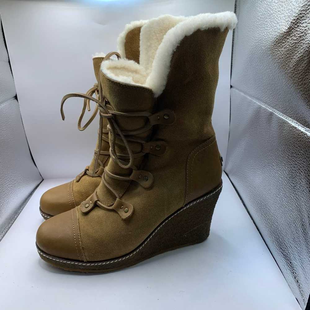 AUSTRALIA LUXE COLLECTIVE MONA SUEDE BOOT IN BROW… - image 4