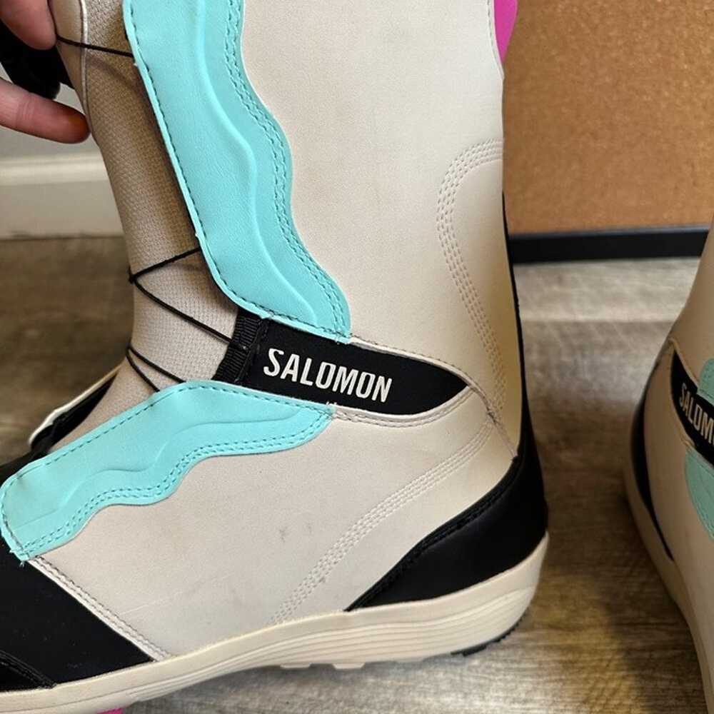 Salomon Women's Ivy SJ BOA Snowboard Boot Size US… - image 5