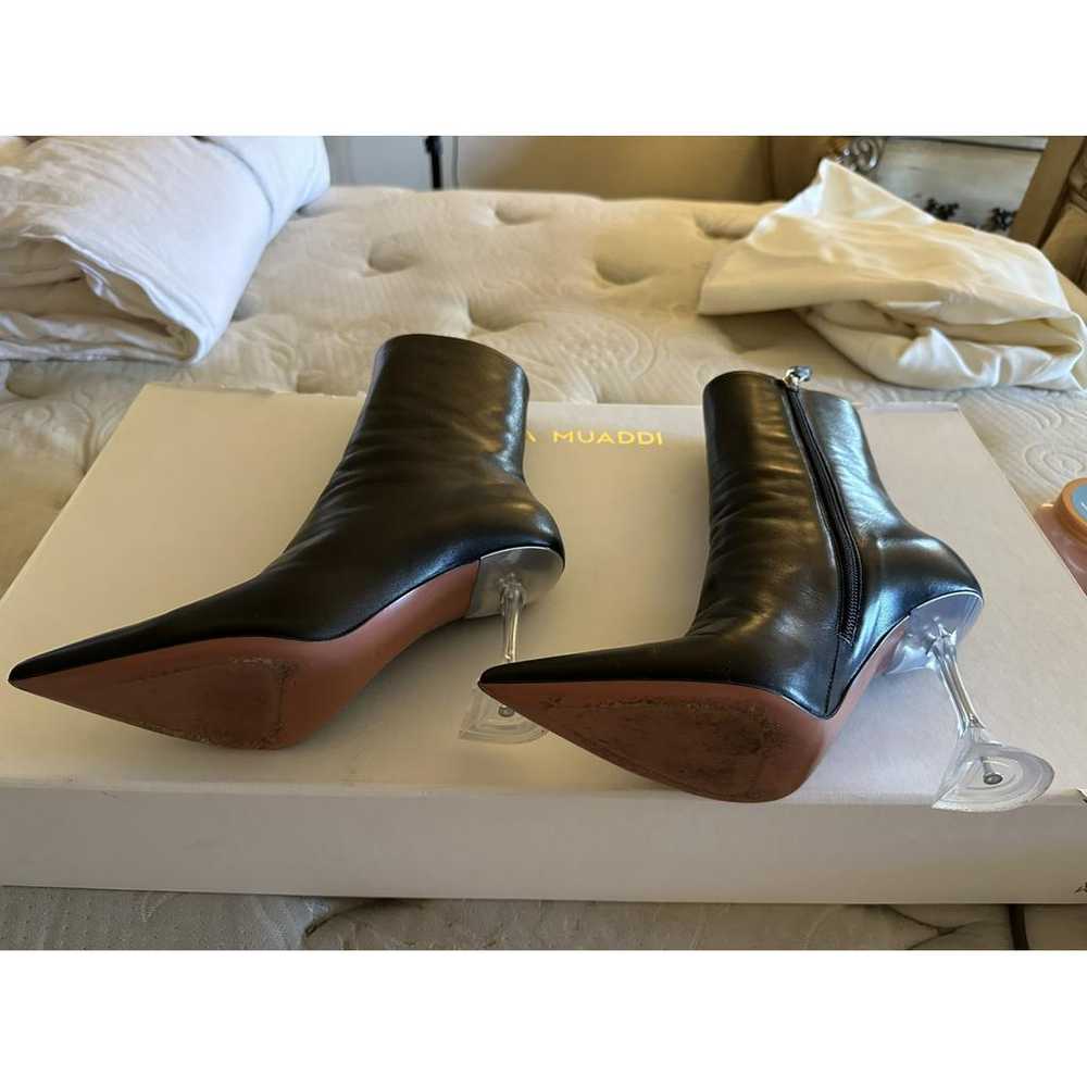 Amina Muaddi Patent leather boots - image 4
