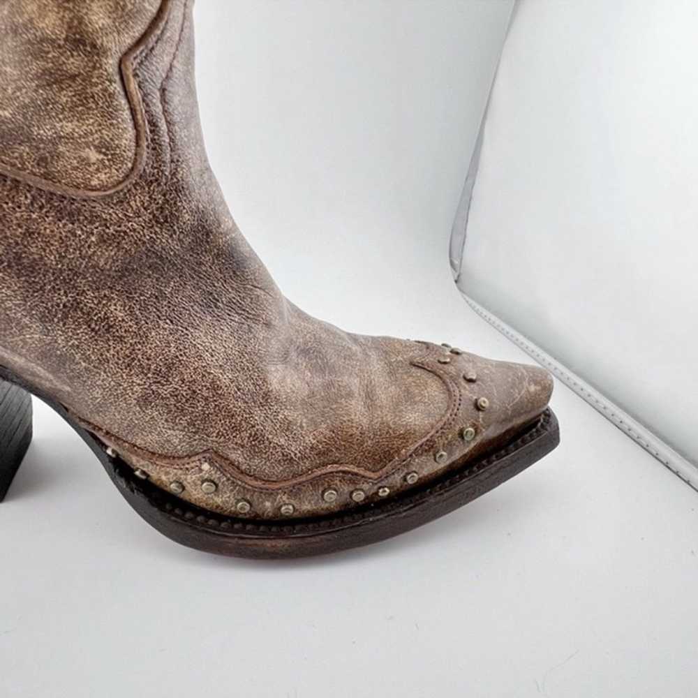 Lucchese Charlie 1 Horse Mid Calf Boots Size 6.5 … - image 8