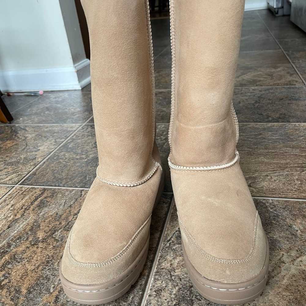 NEW!!! Ugg Ultra Tall Revival Suede Boots- Tan, W… - image 2