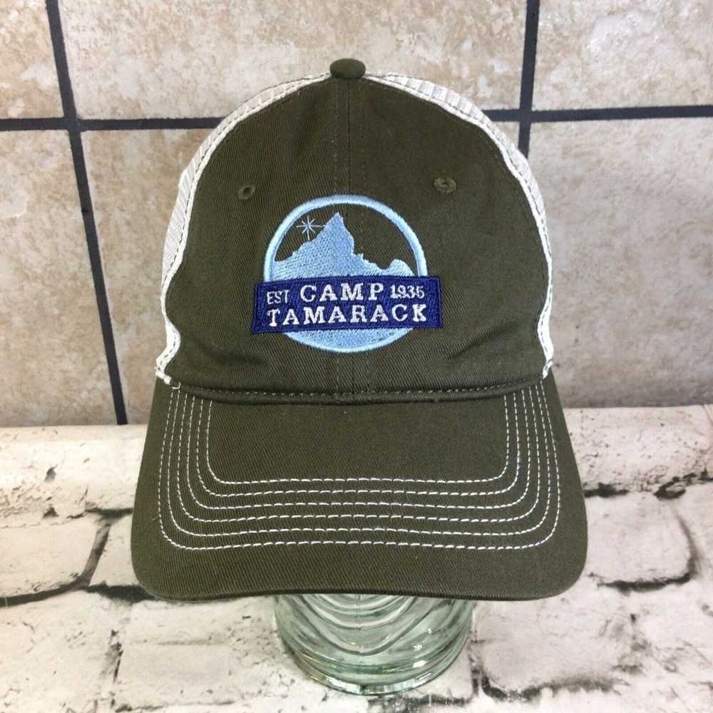 Vintage Camp Tamarack Hat Mens One Size Army Gree… - image 1
