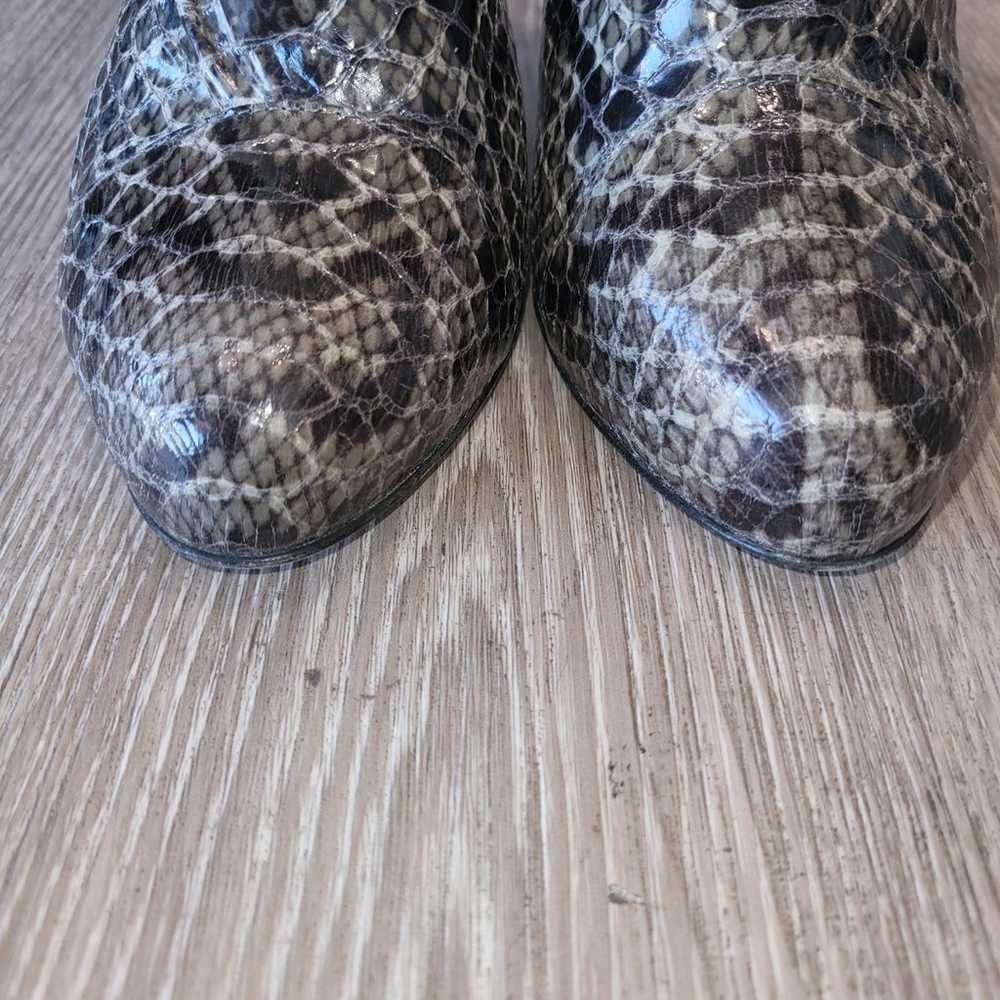 Giuseppe Zanotti Snakeskin & leather booties shoes - image 4