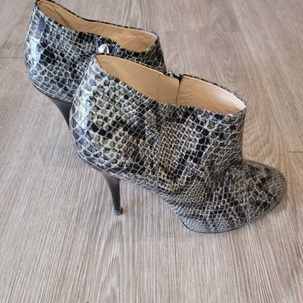 Giuseppe Zanotti Snakeskin & leather booties shoes - image 5
