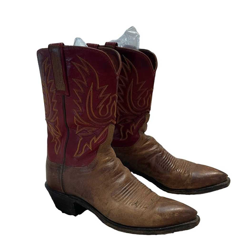 1883 Lucchese Womens Cowboy Boots Size 7.5 - image 2