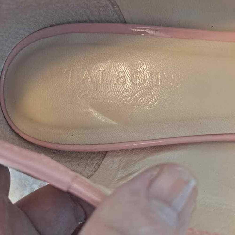 Talbots Ballet Flats 8.5B Pink Suede Leather Pate… - image 2