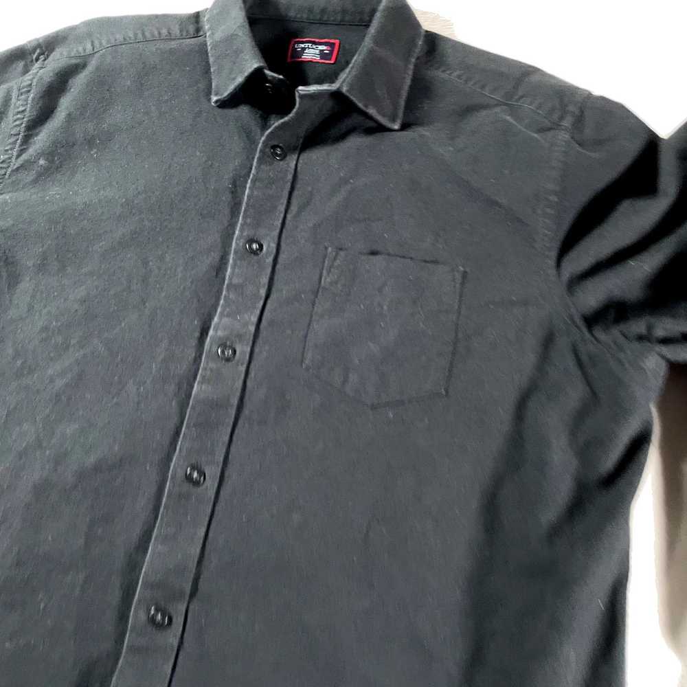 UNTUCKit Untuckit Shirt Mens Large Black Button U… - image 3